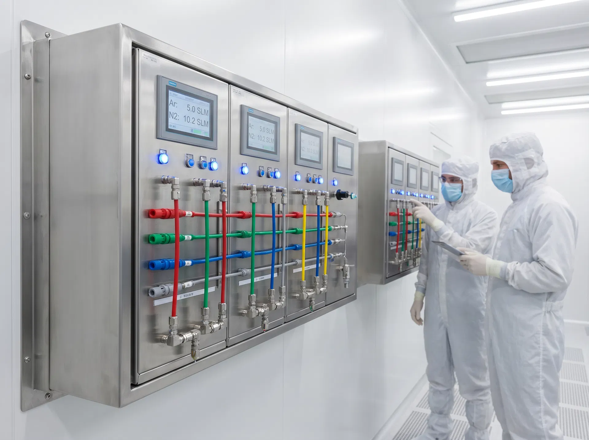 FPD 공정 가스 정화 패널 시스템