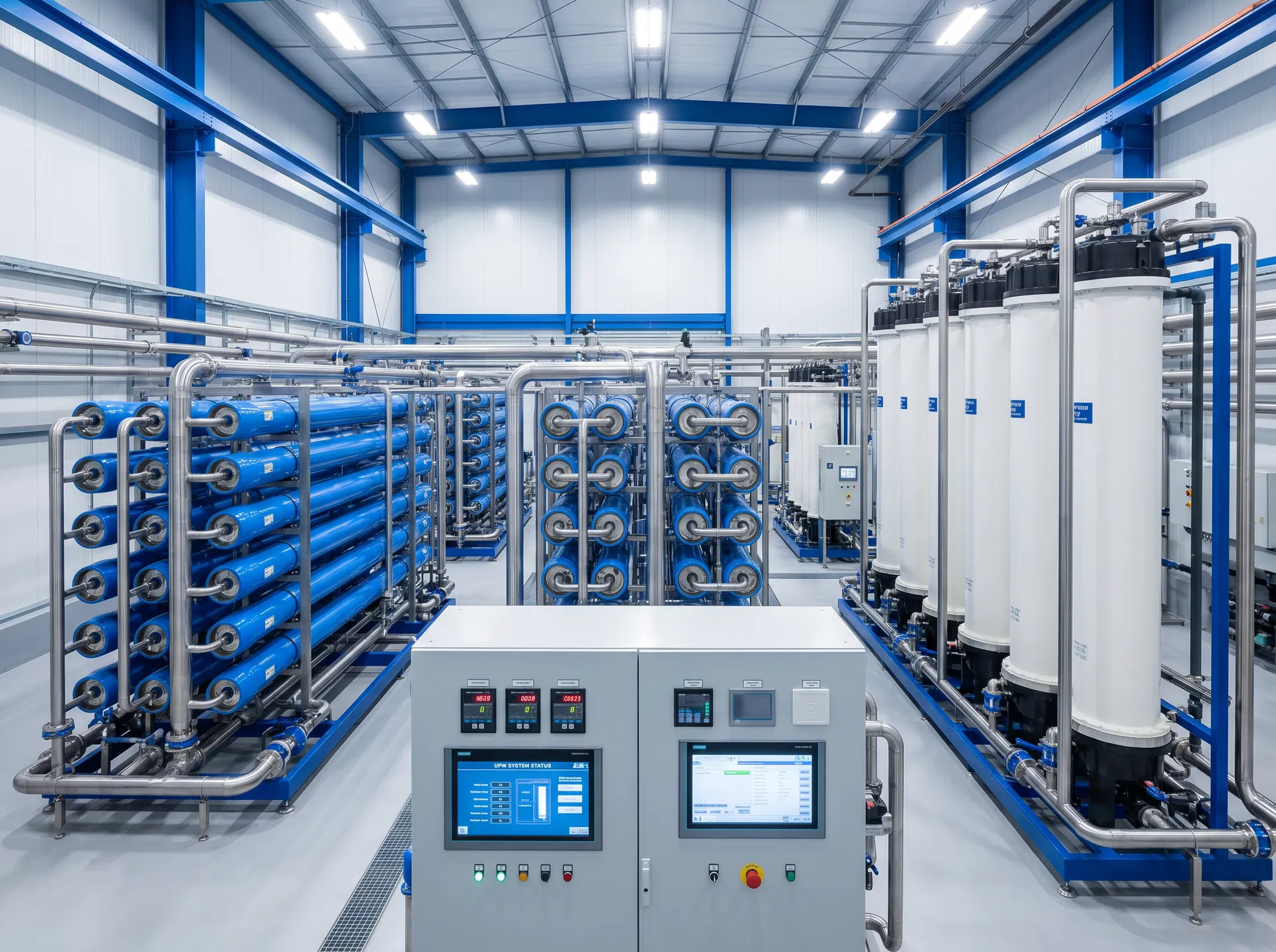 반도체 FAB 초순수(UPW) 제조 시스템