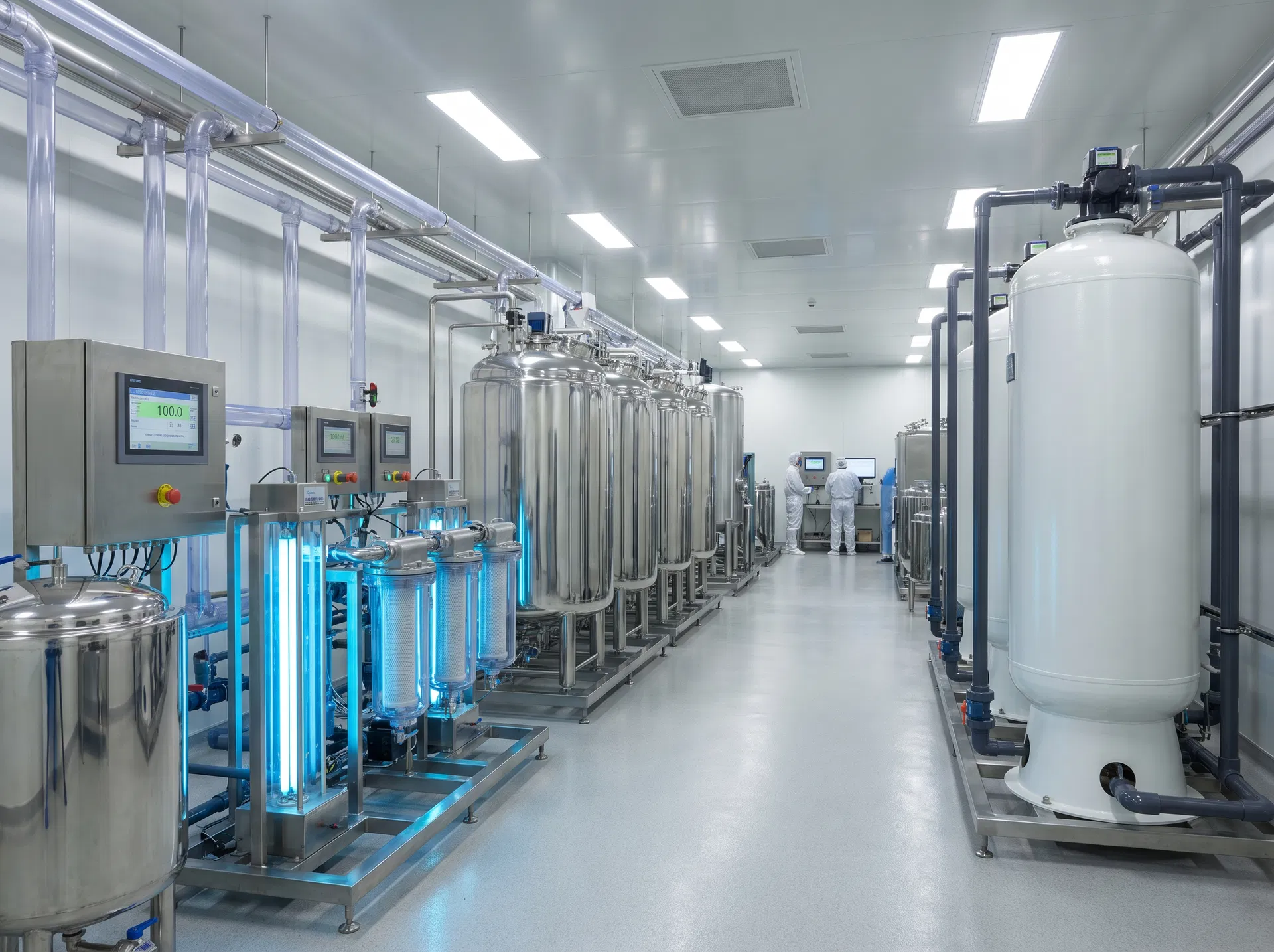 바이오·제약용 초순수 제조 장치 구축