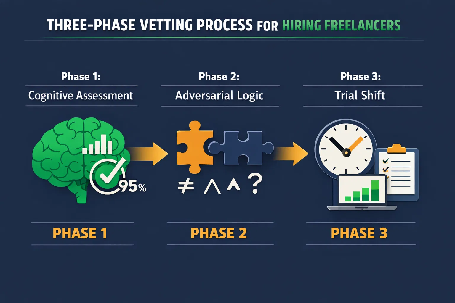 Three-Phase Vetting Process