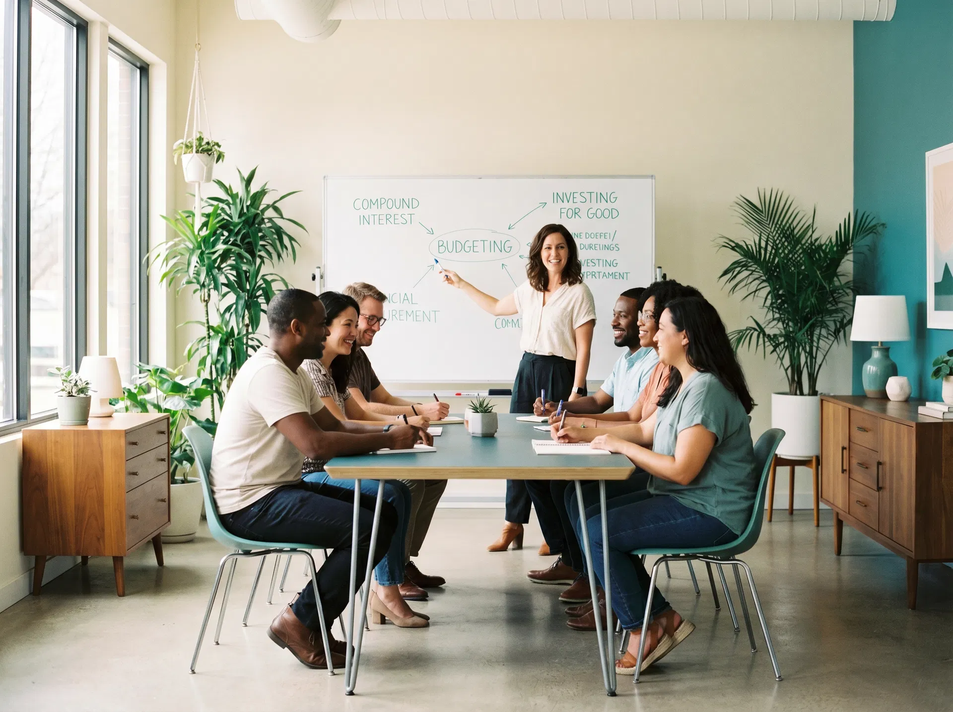 Financial education class