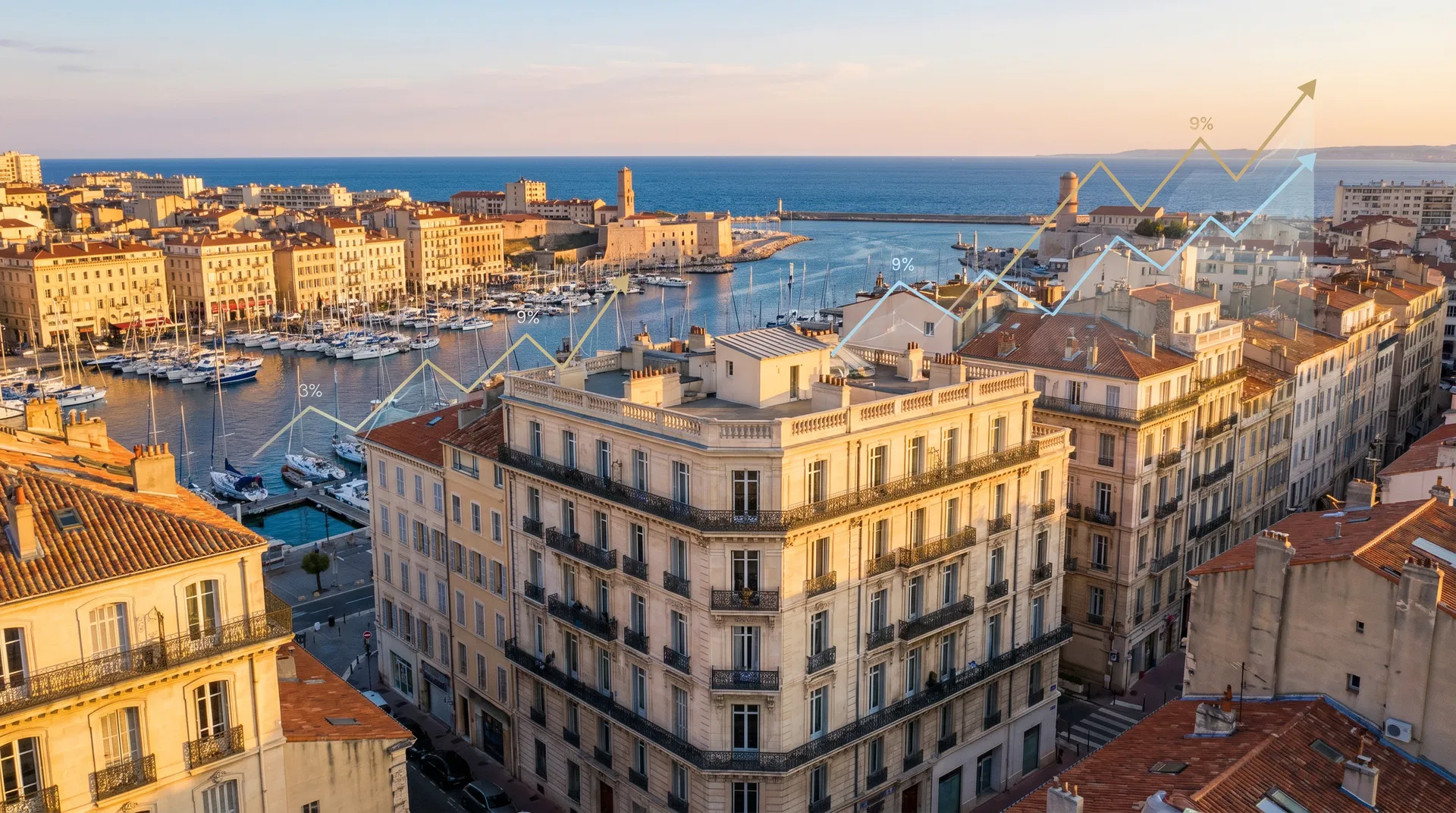 Prix de l'immobilier à Marseille en 2025 : quartier par quartier