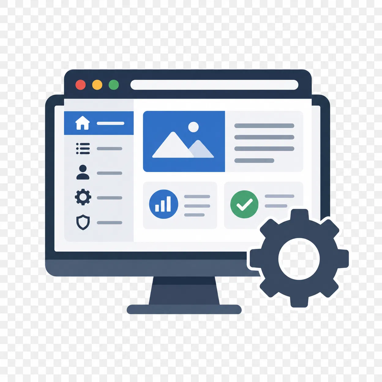 Administração Website