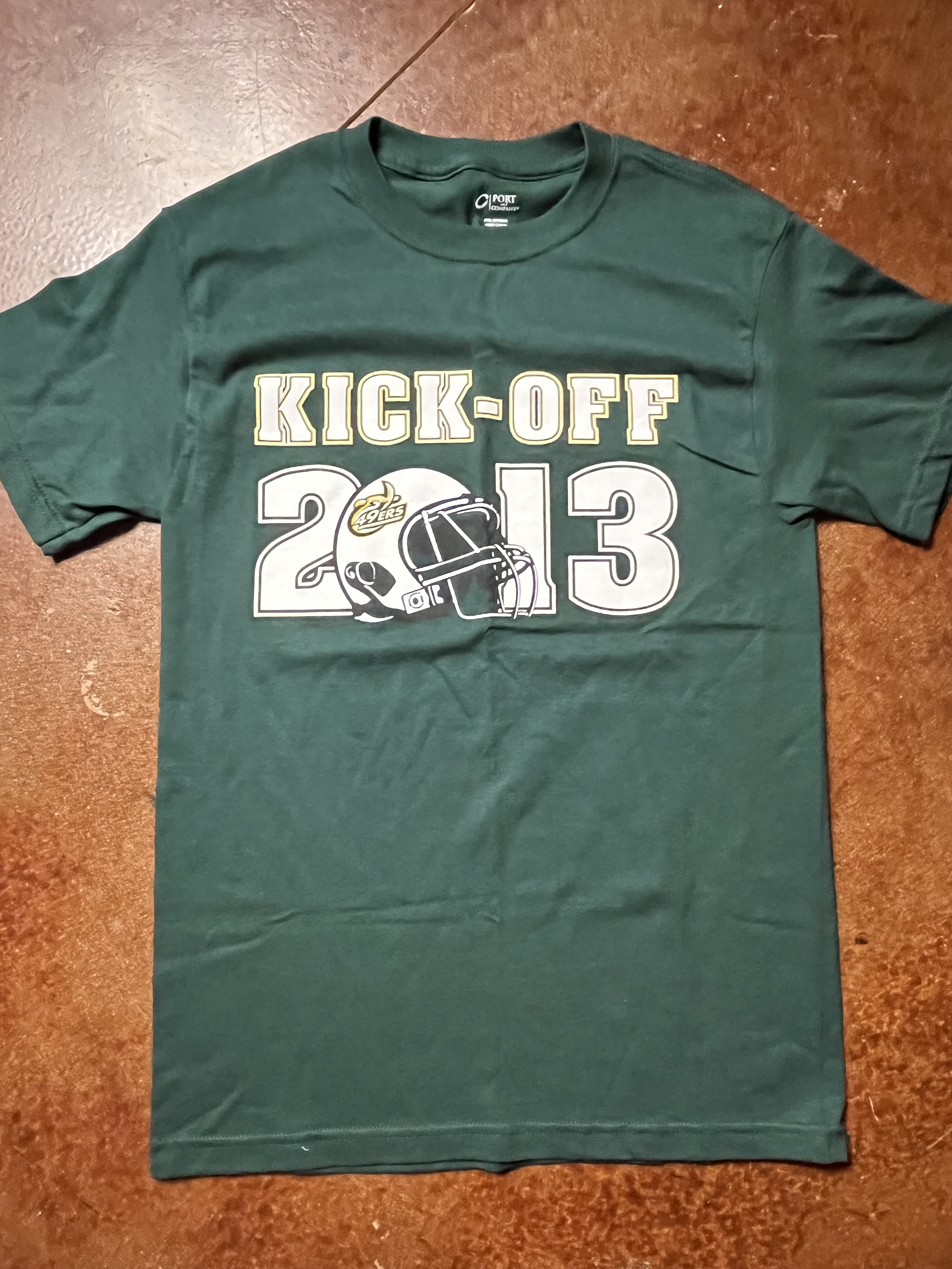 Vintage 2013 49ers Kick-Off Green T-Shirt