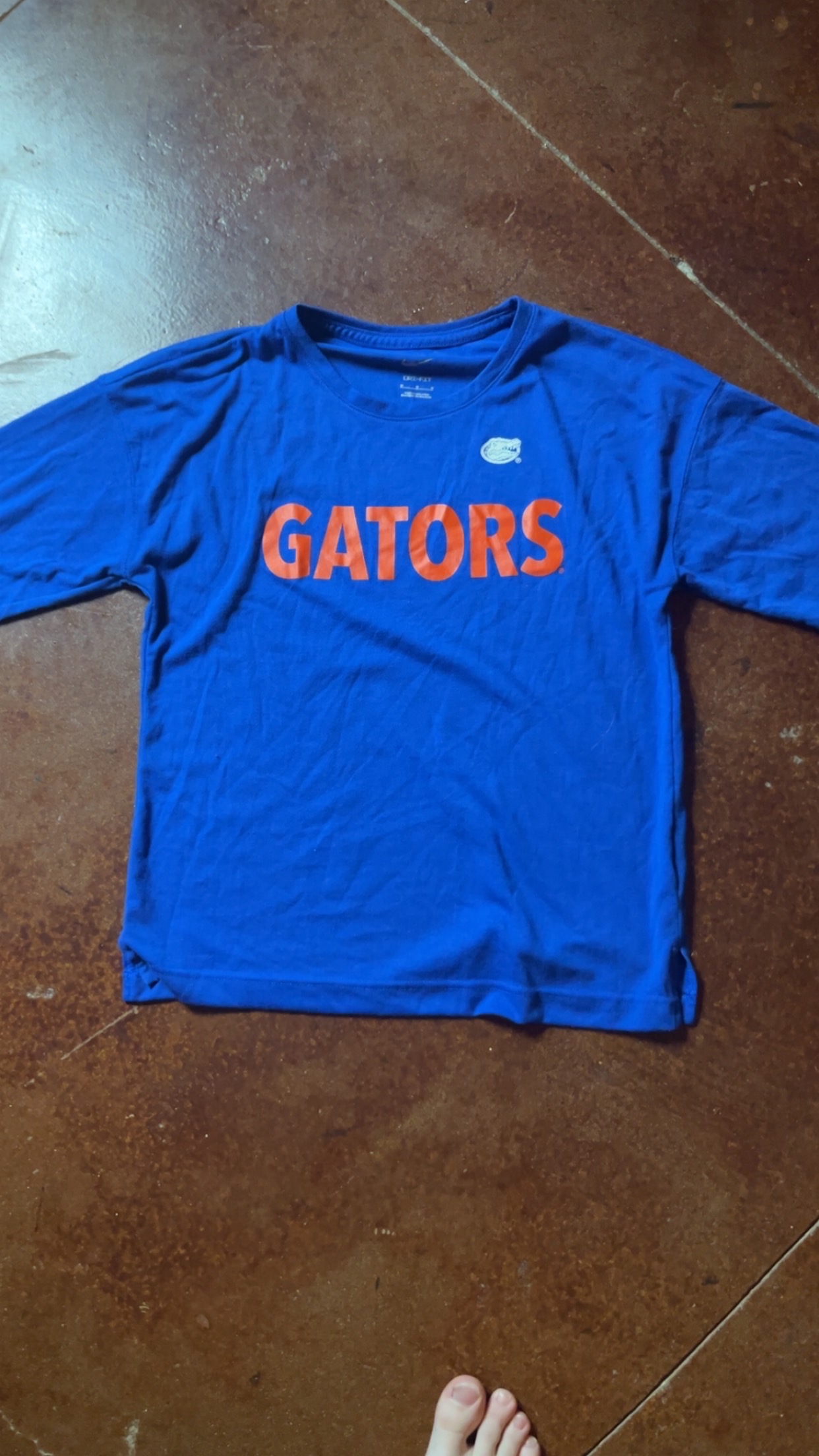 Nike Florida Gators Royal Blue Long-Sleeve Tee