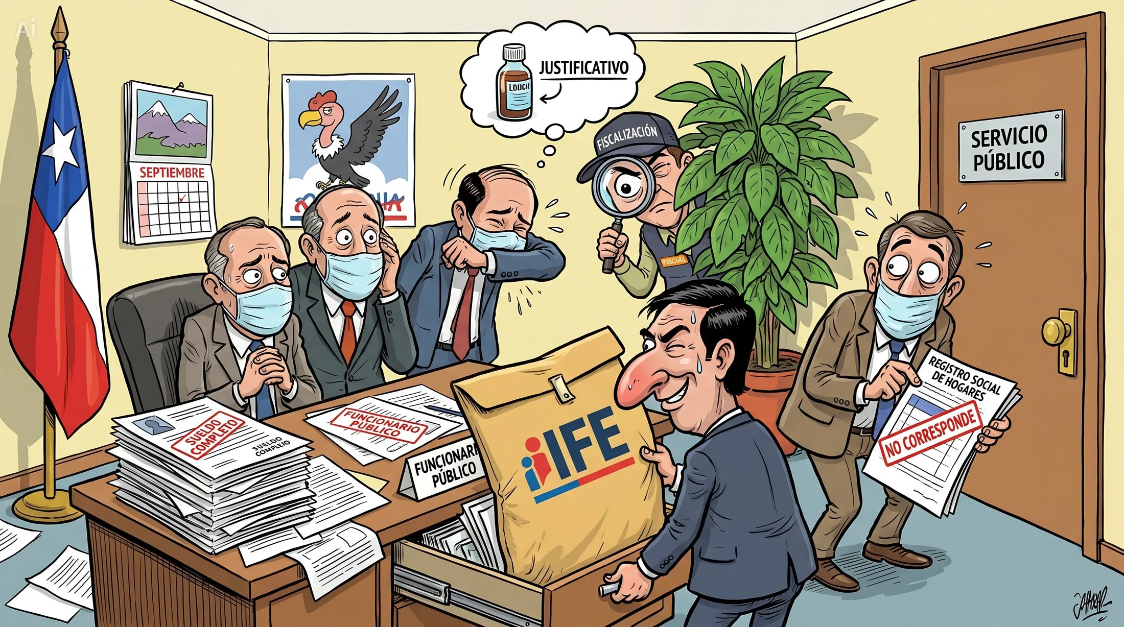Funcionarios públicos recibieron el IFE durante la pandemia pese a no cumplir requisitos: Contraloría detecta miles de casos y ordena devoluciones