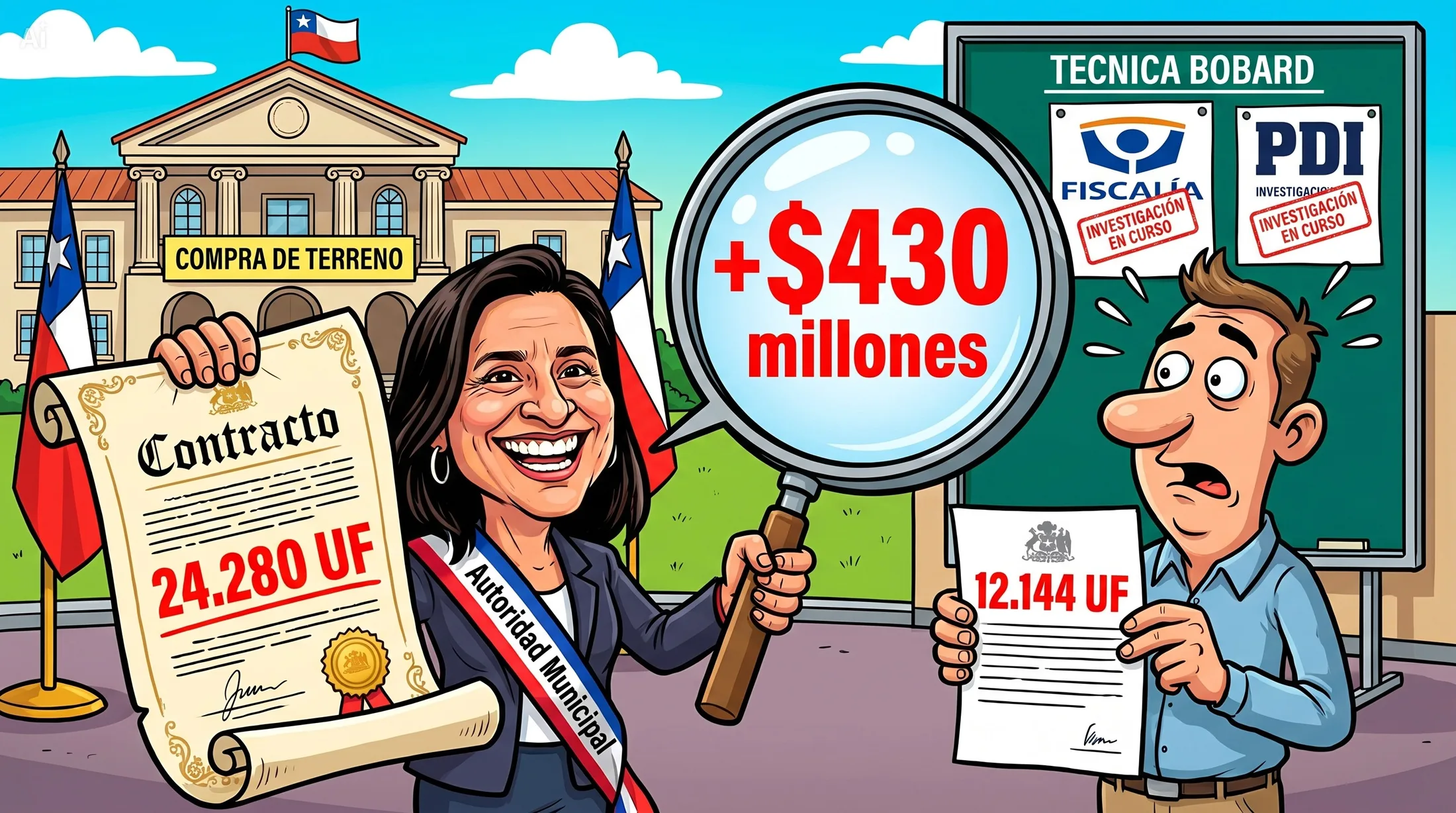 Municipalidad de Las Condes investigada por presunto pago de sobreprecio en compra de propiedad para nuevo Cesfam