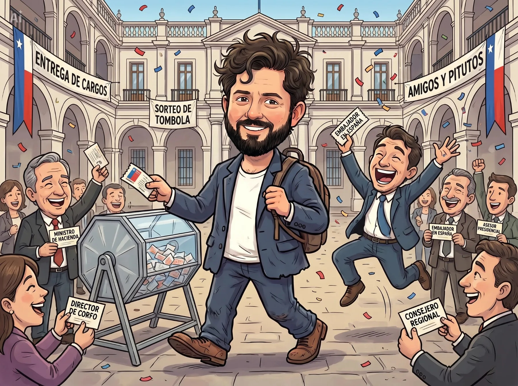 Promesa de campaña “No más pitutos” bajo tensión: nombramientos cuestionados y más de 90 mil nuevos funcionarios contratados durante el gobierno de Gabriel Boric