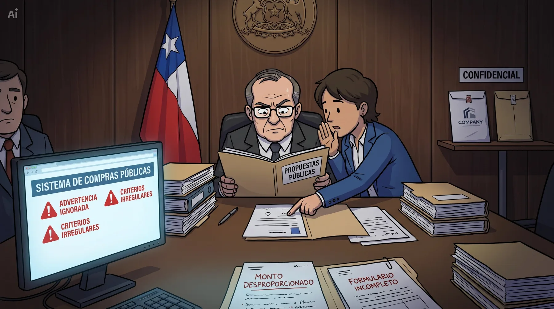 Imagen del concepto: Contrataciones cuestionadas
