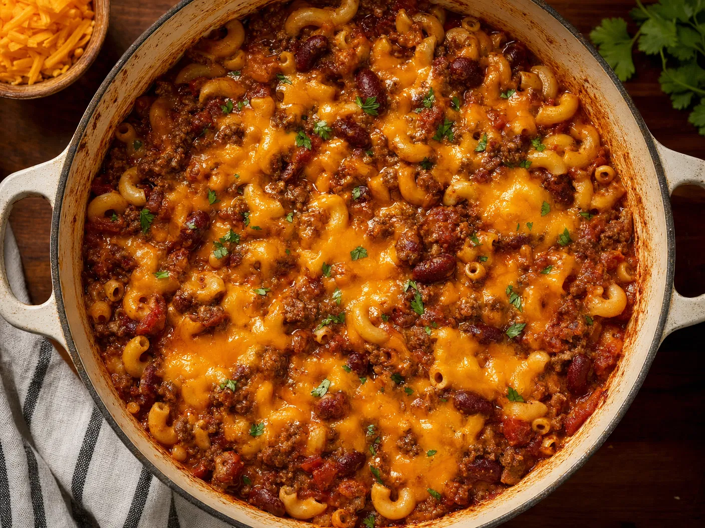 Big Batch Chili Mac