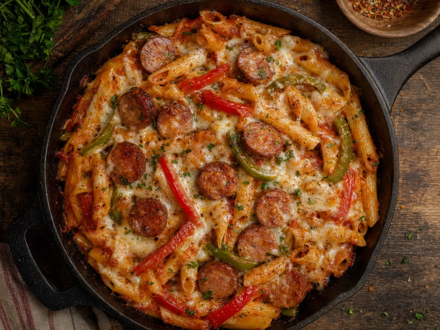 Sausage and Pepper Penne