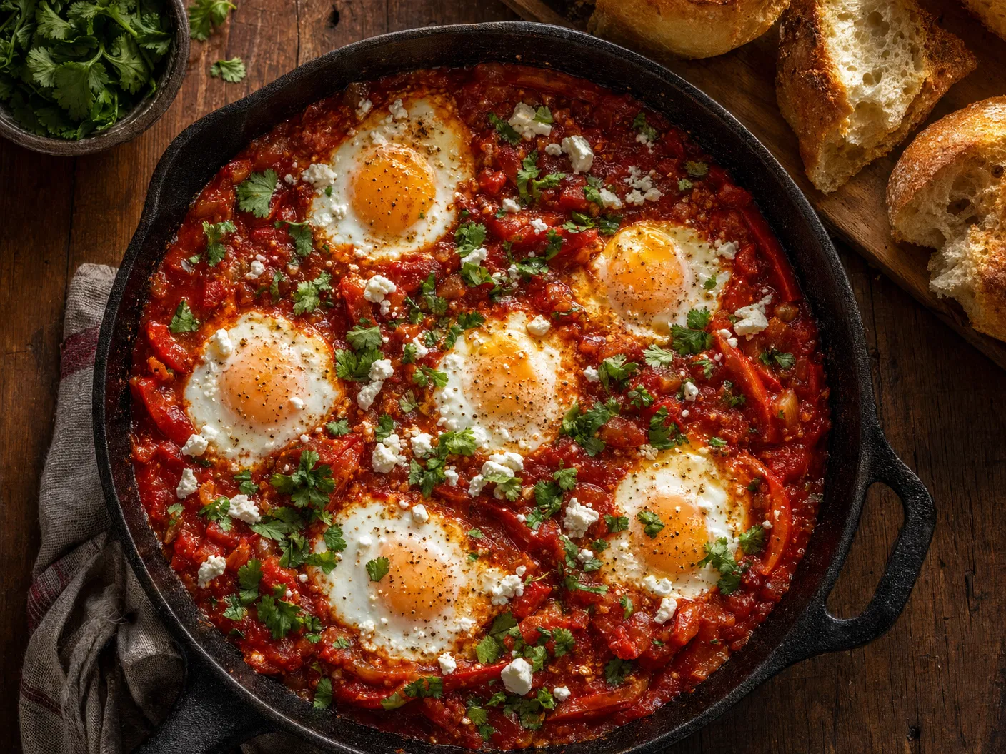 Shakshuka (Eggs in Purgatory)