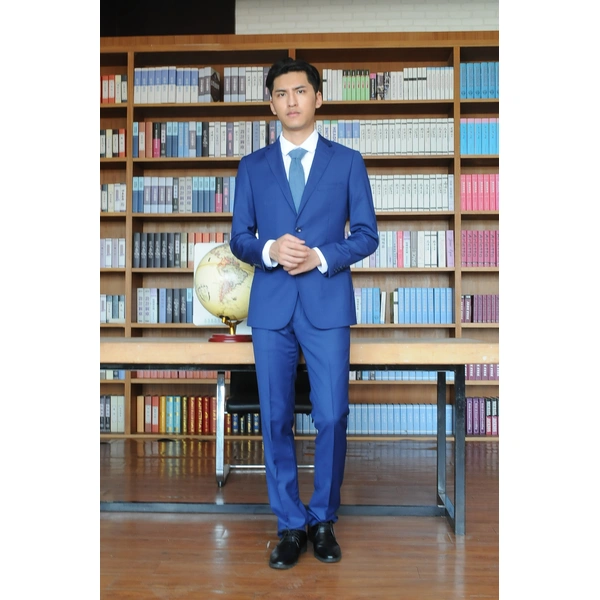 bd-mo-068 親手設計男士西服,定做男士西服,模特試穿,真人試穿效果,男士西服供應商|制服展示圖