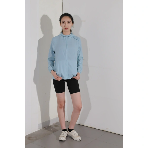 bd-mo-032 定制輕量連帽風衣款試穿運動休閒風衣夾克供應商|制服展示圖
