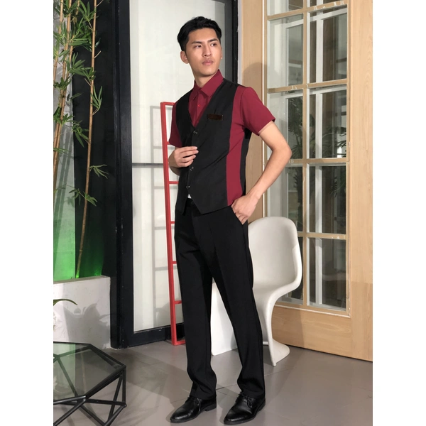 bd-mo-109 訂購前台製服、模特展示、設計對比制服、前台製服供應商|制服展示圖