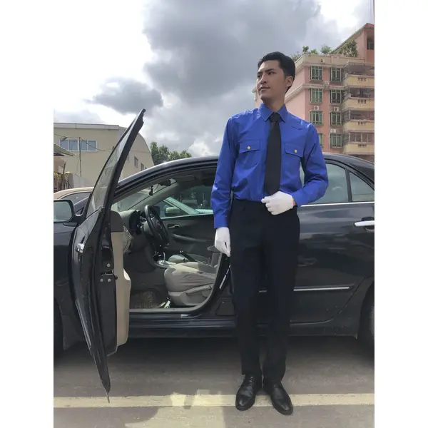 bd-mo-117 在線訂購司機制服,模特展示,設計襯衫制服,輕便柔軟,司機制服專營權|制服展示圖