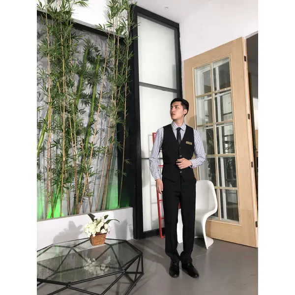 bd-mo-110在線訂購接待制服,模特展示,設計舒適抗皺制服,接待制服廠家|制服展示圖