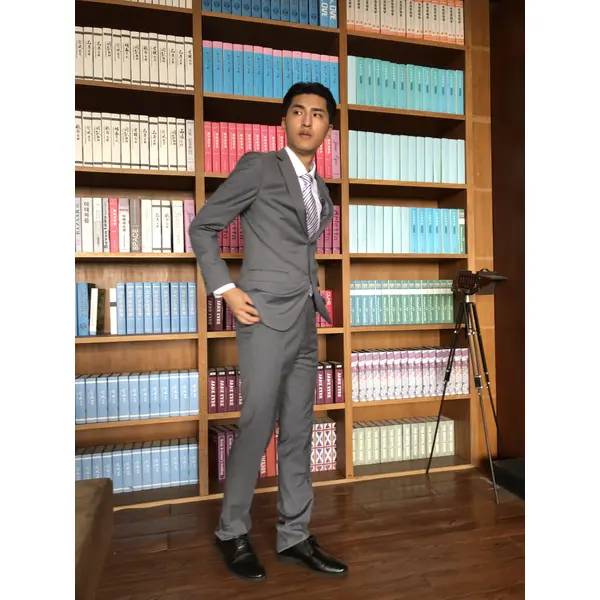 bd-mo-064 在線訂購定制男士西服,個人設計的商務西服,真實試穿效果,西服店|制服展示圖