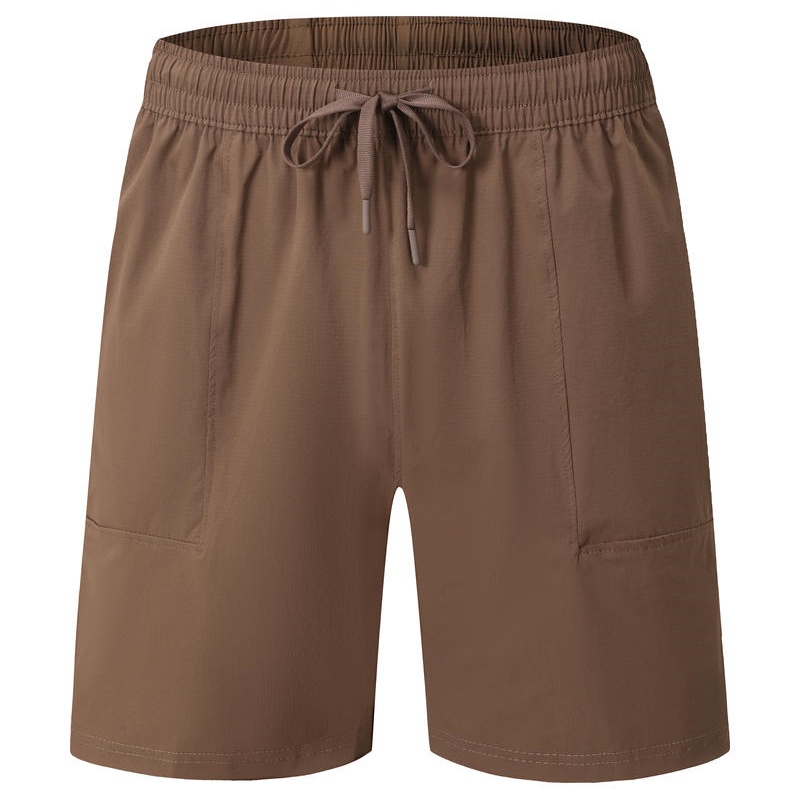 速乾透氣運動短褲：戶外訓練、跑步田徑專用，輕盈舒適