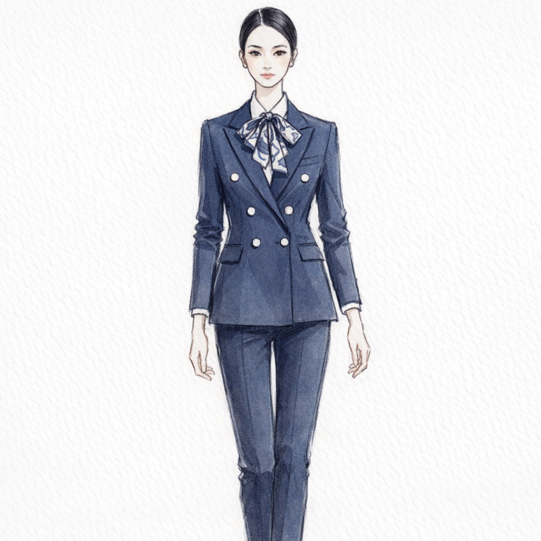 企業商務女西裝訂製 | 免費制服設計 | 制服設計服務 | 專業制服設計 1