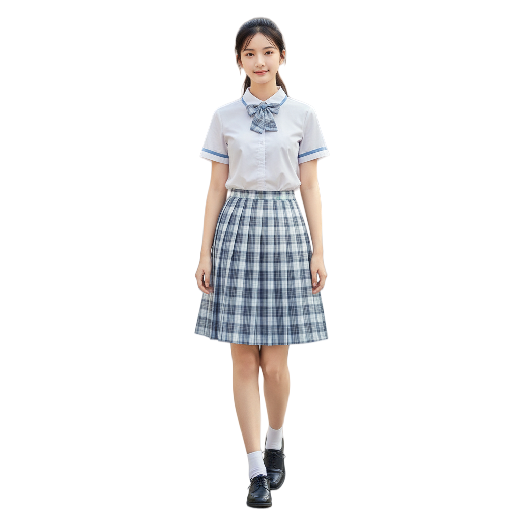 設計輕盈透氣格紋校服套裝 | 香港學生專屬 | 舒適耐穿 | 展現青春活力 1