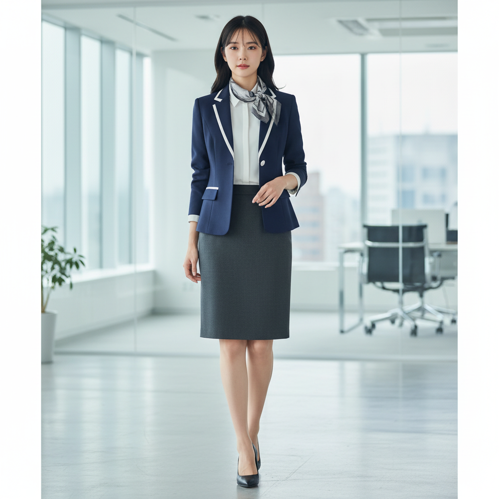 設計時尚商務女裝套裝 | 修身剪裁 | 舒適透氣 | 展現專業自信形象 1