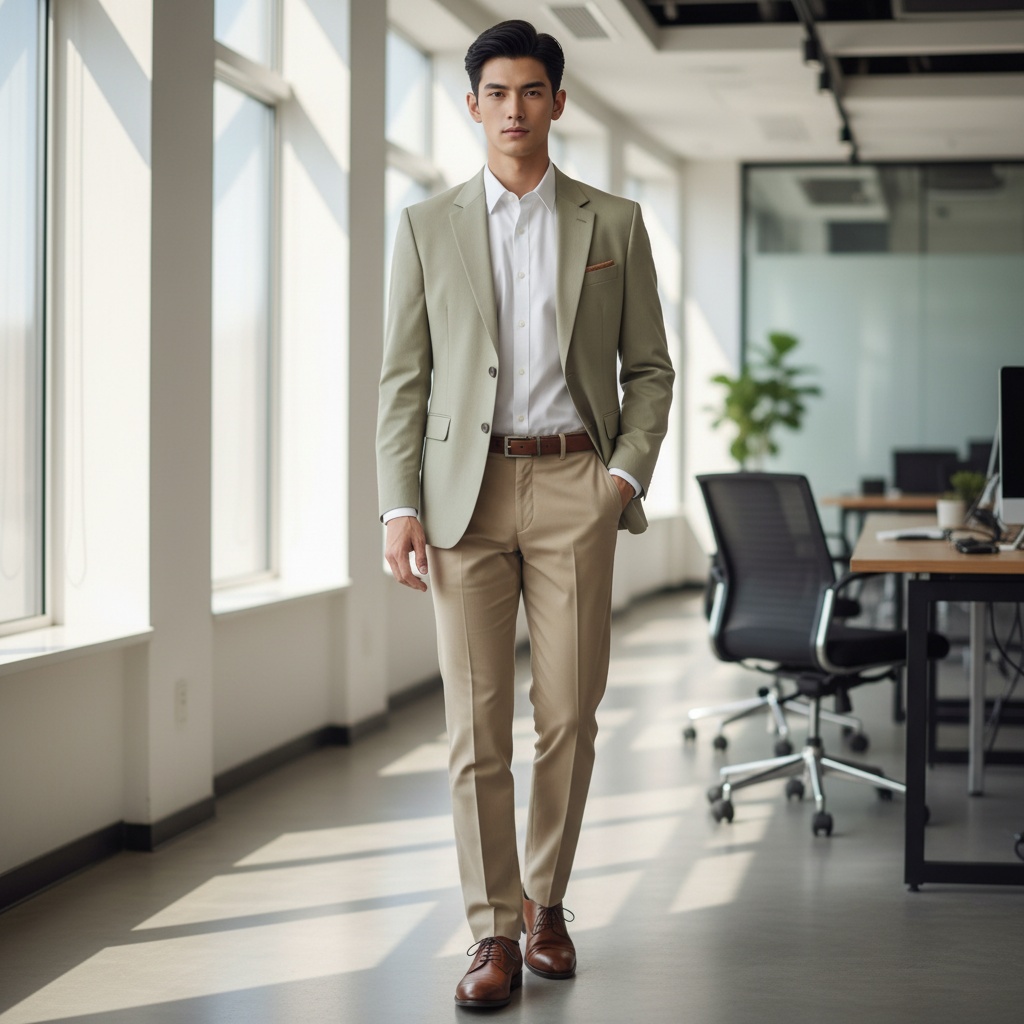 商務休閒西裝訂造 | 輕盈透氣 | 展現專業與時尚 | 適合香港辦公室及商務場合 1