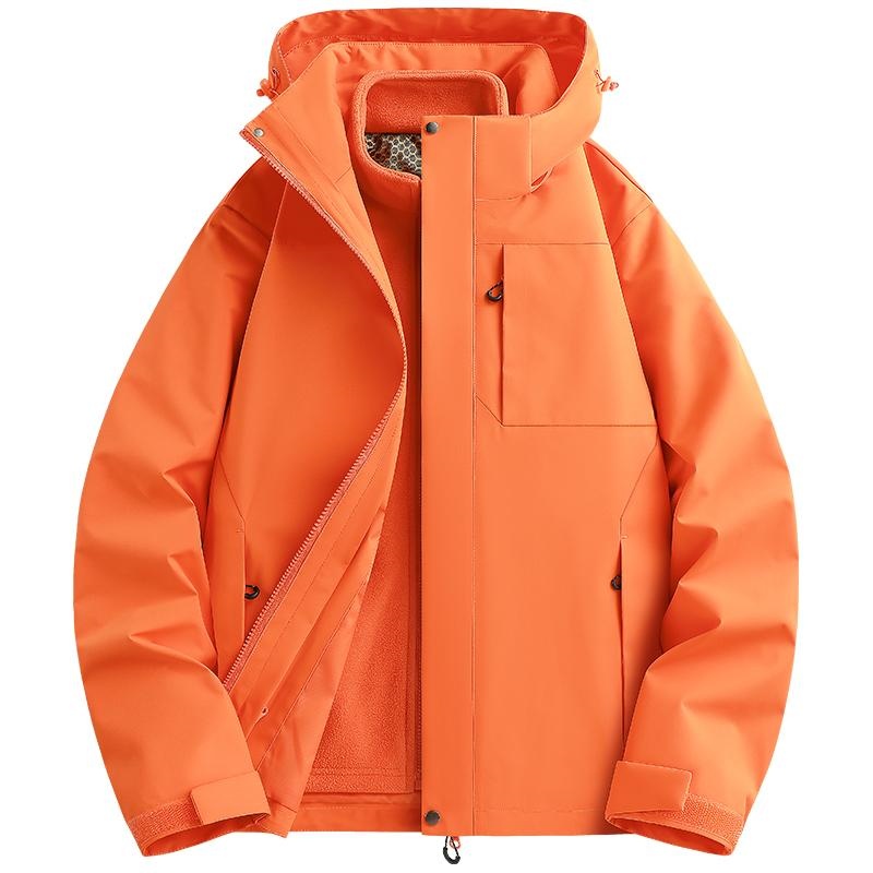 香港專業三合一衝鋒衣訂造：防風防水兩件套，多功能戶外工作制服