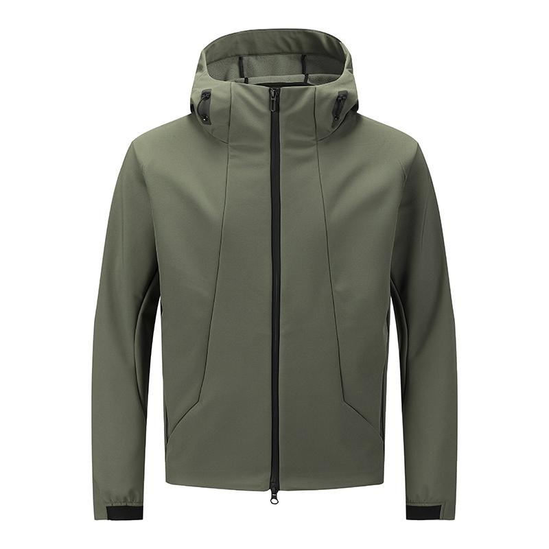 專業訂造防風防水軟殼二合一外套 – 戶外工程團隊多功能制服