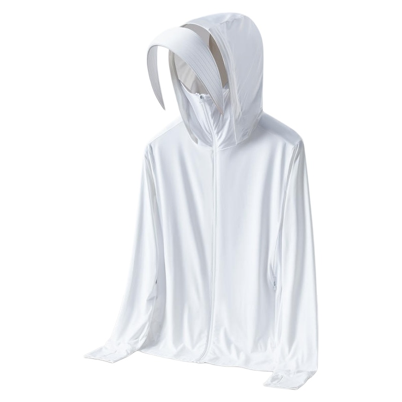 香港制服訂造：專業防曬針織連帽外套，輕薄透氣UPF50+高效防紫外線