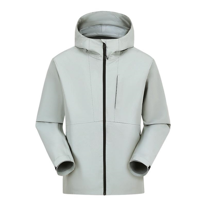專業級輕量硬殼防風潑水褸：戶外工程/物流團隊制服訂造