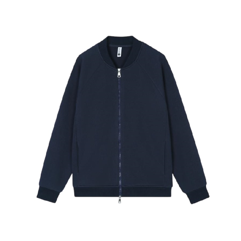 Hong Kong Quality Custom Deep Navy Zip-Up Casual Windbreaker Jacket — Group Uniforms