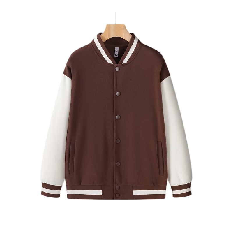 Custom Japanese-Style Color-Block Baseball Jacket | Lightweight Comfortable Casual Outerwear for Group Uniforms