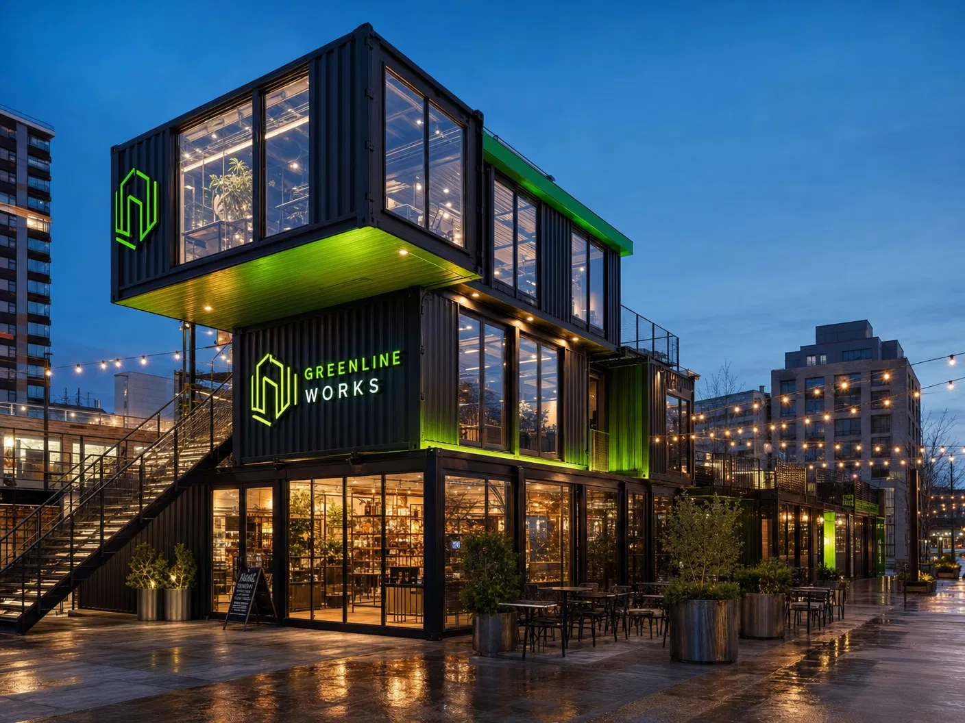 Container Commercial Complex