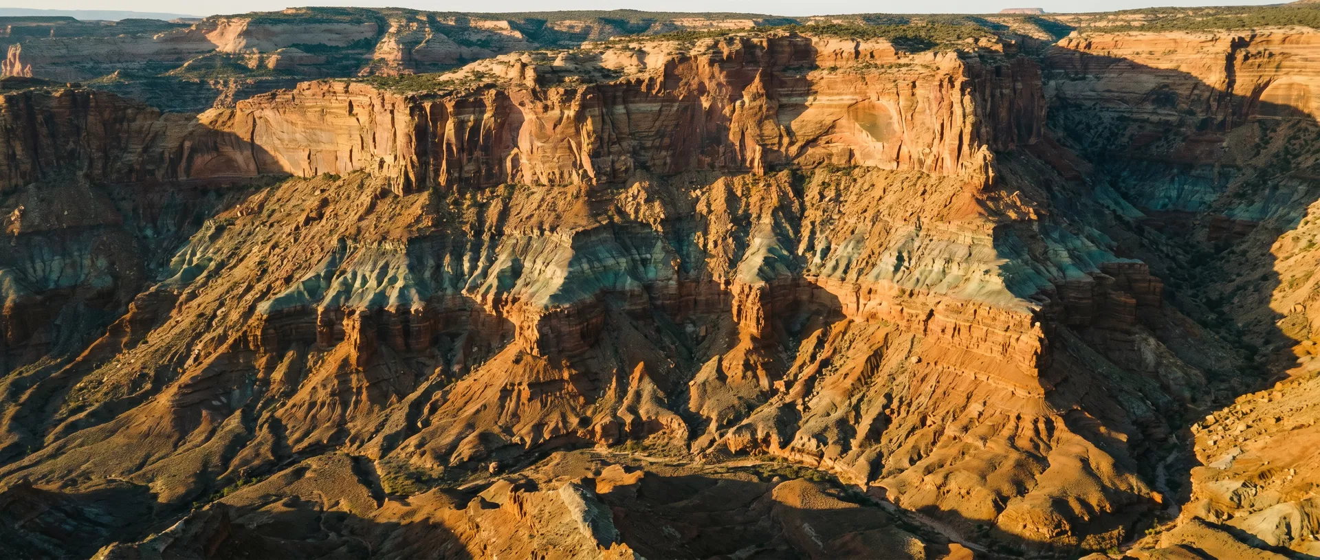 Geological rock formations