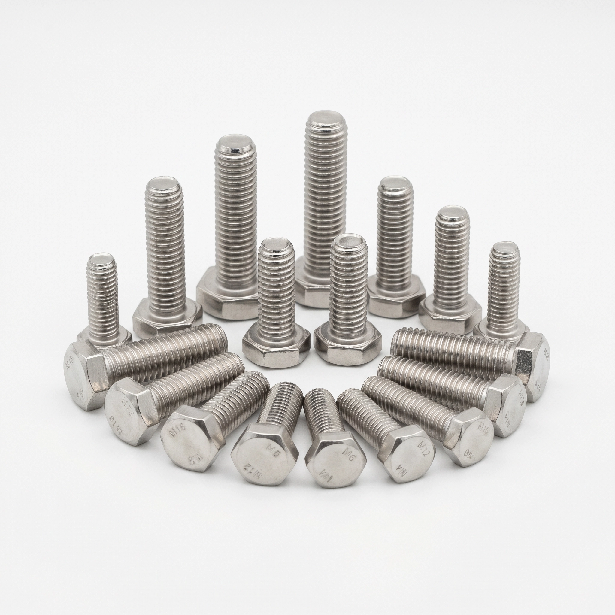 M8×50 六角螺絲 316不鏽鋼