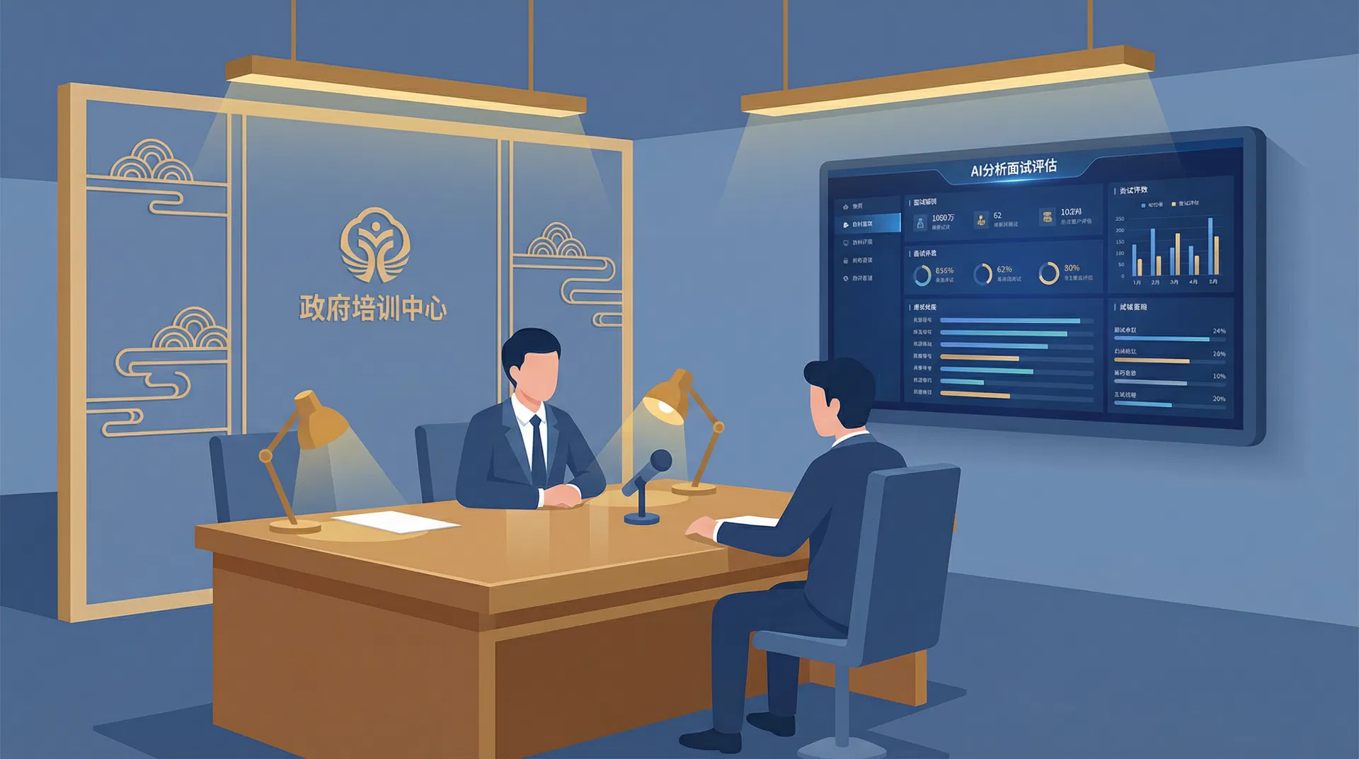 公务员面试场景