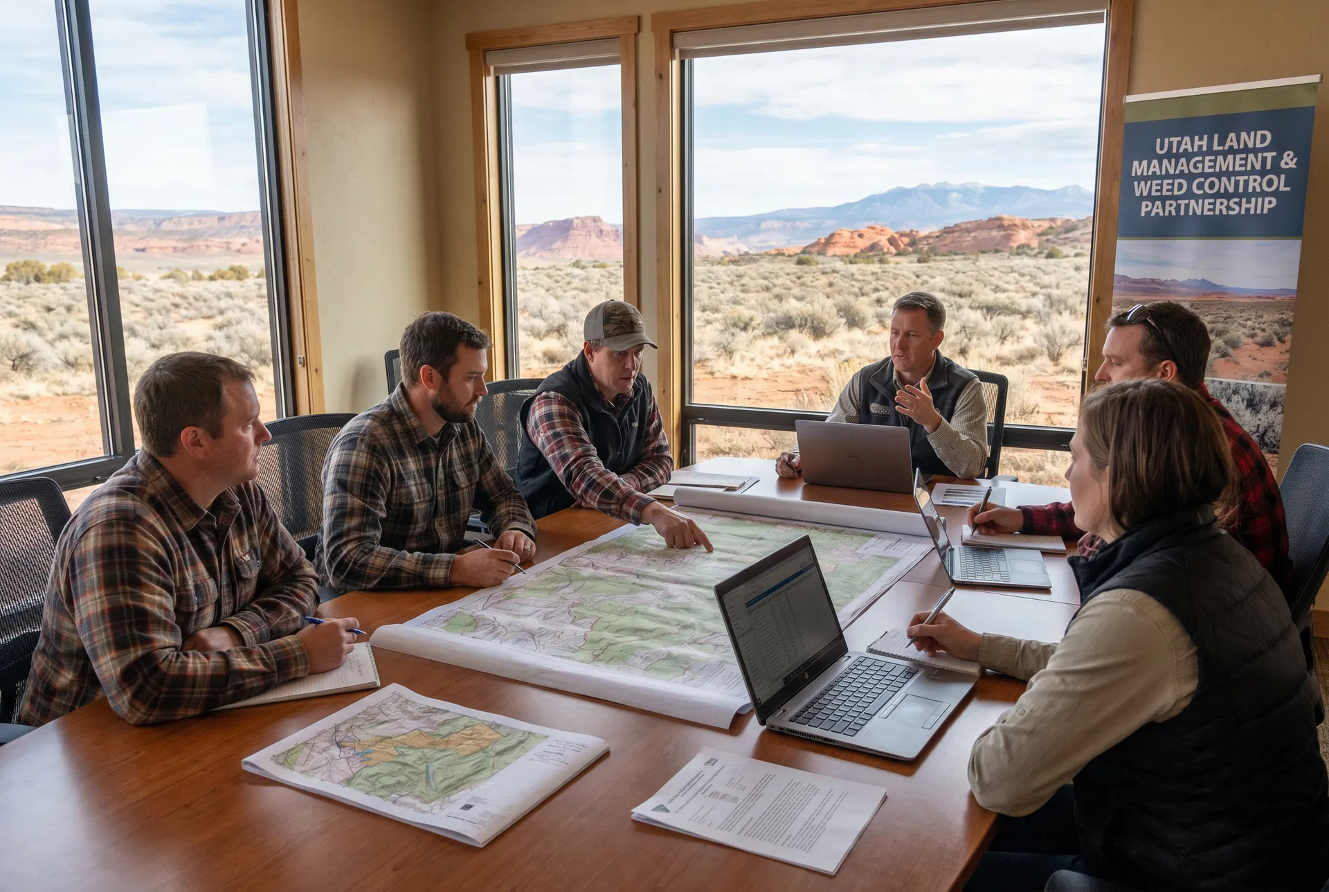 Partner agencies coordinating management plans