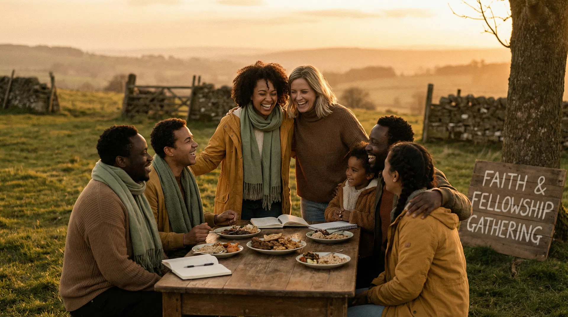 Faith community gathering