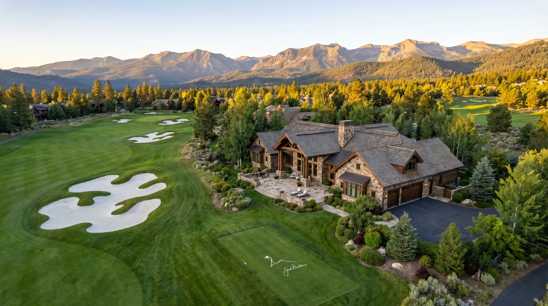 Aerial View — 5th Hole Fairway Setting