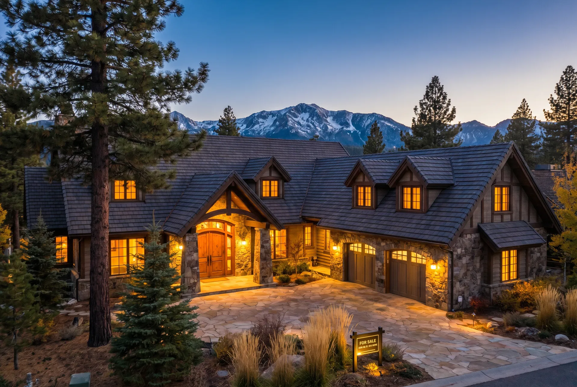 5320 Nestle Court — Twilight Exterior