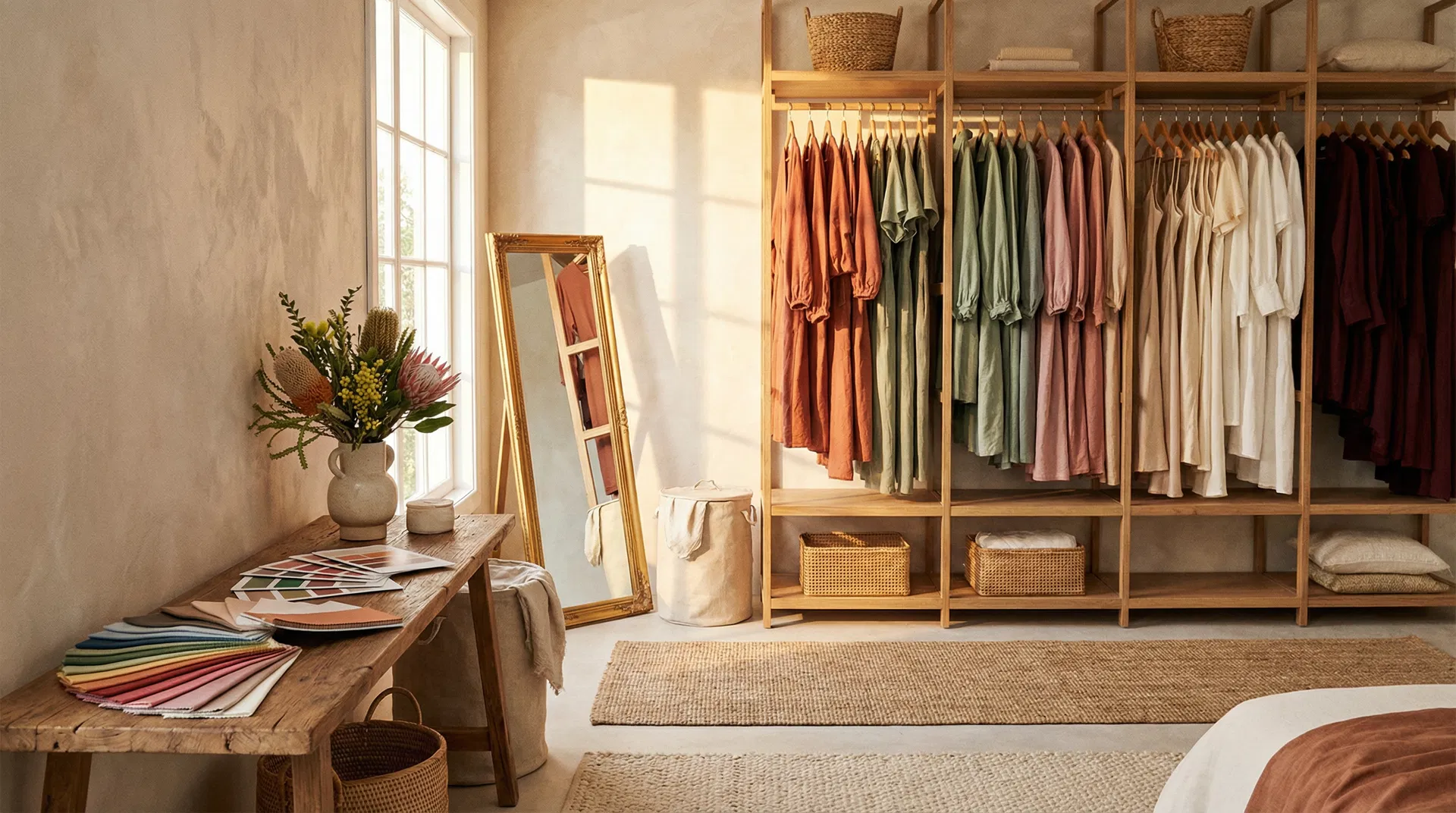 Colour consultation wardrobe