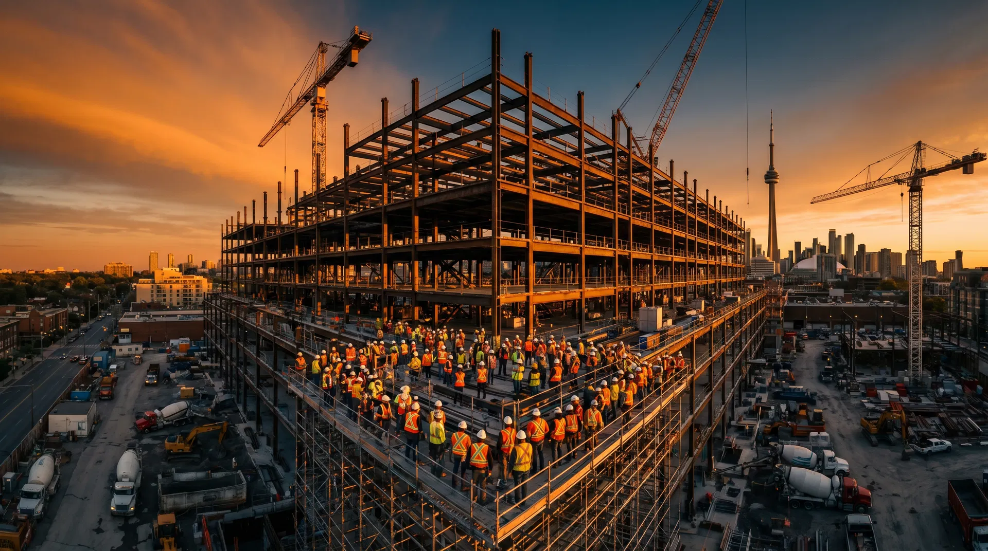 Alba Brothers Contracting — construction site Toronto