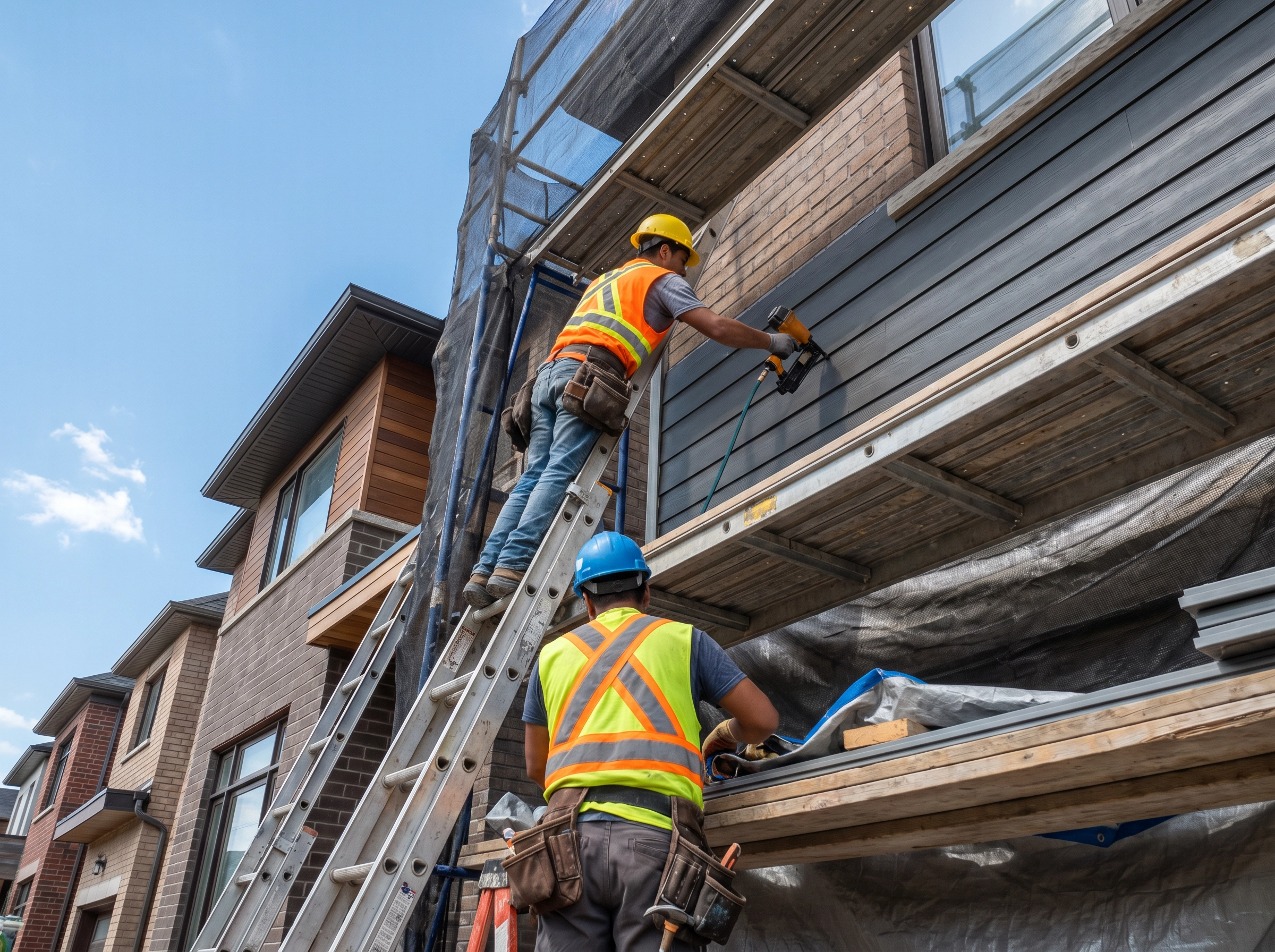Exterior Renovations — Alba Brothers Contracting Toronto