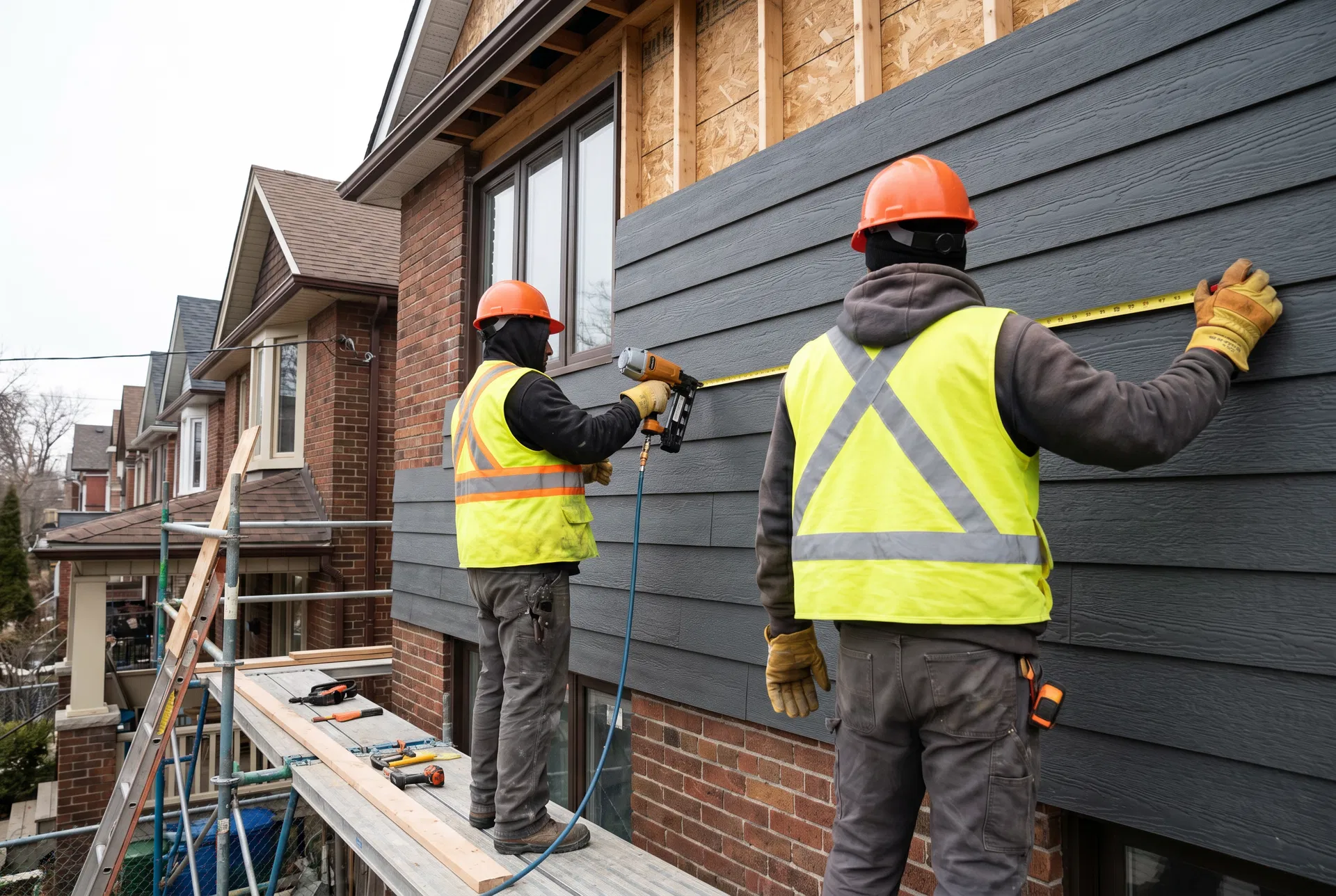 Alba Brothers Contracting — construction site Toronto