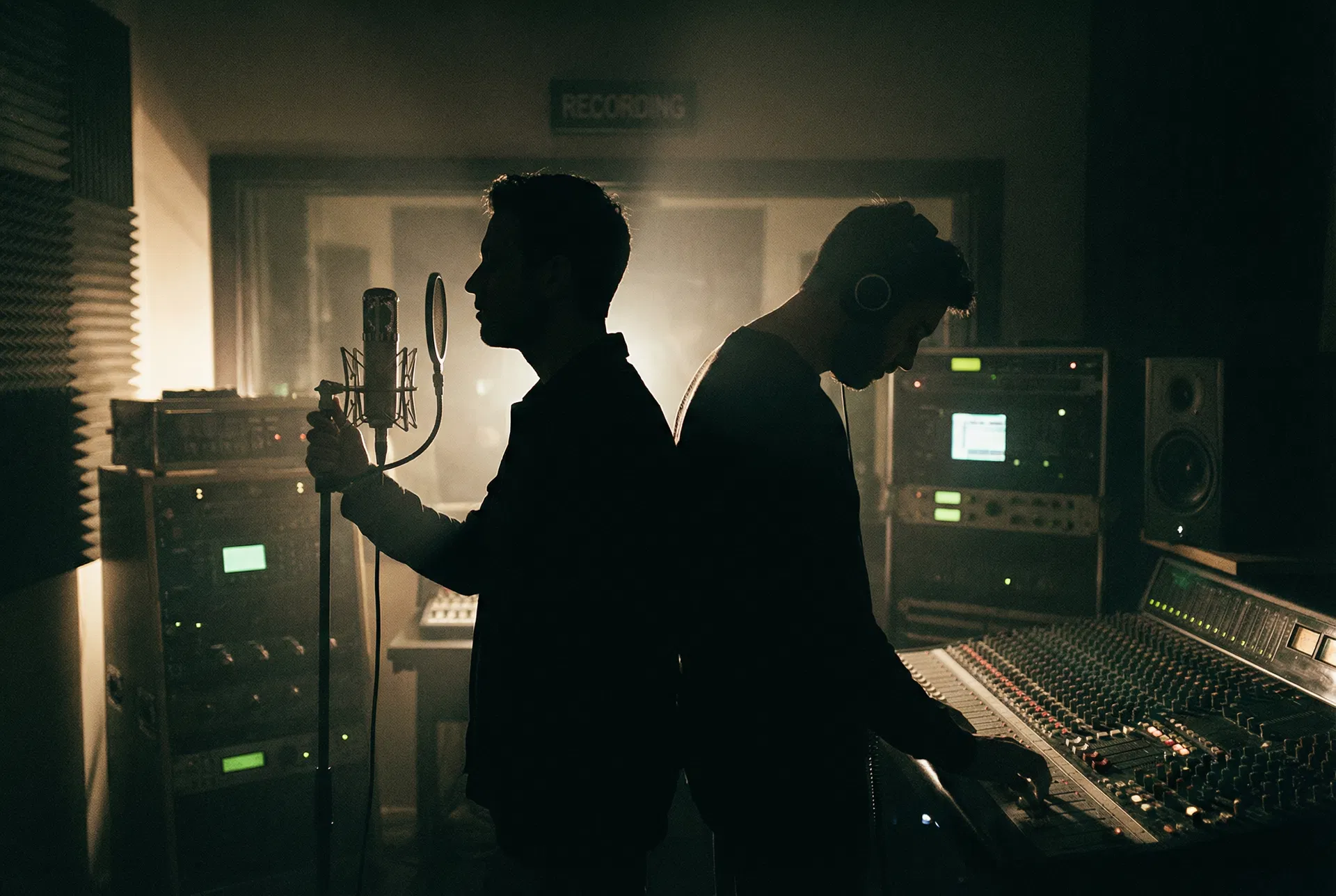 33 Sage and Briña$ in the studio