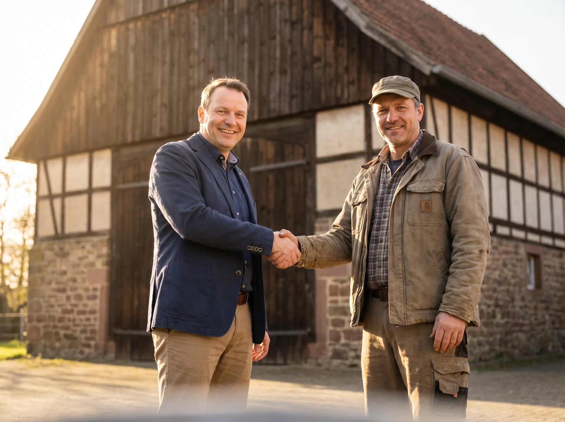 Partnerschaft zwischen Berater und Landwirt