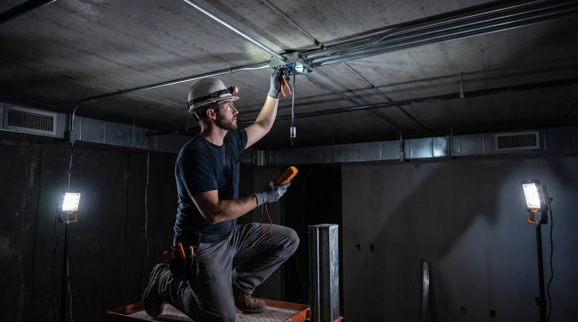 Professional commercial electrical work