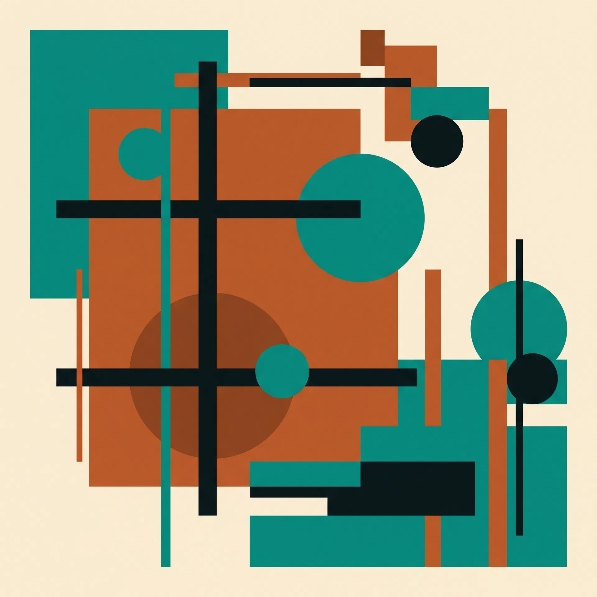 Abstract design composition