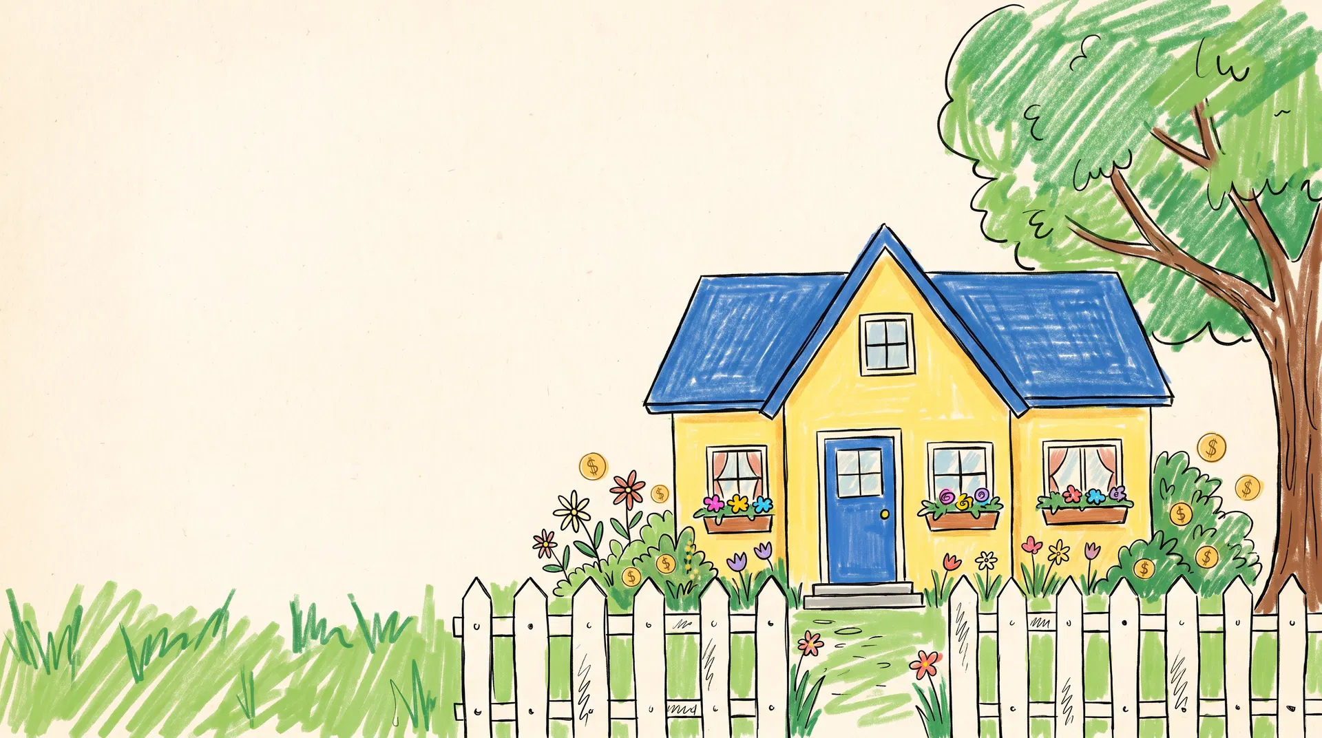 Hand-drawn Scribbli neighborhood